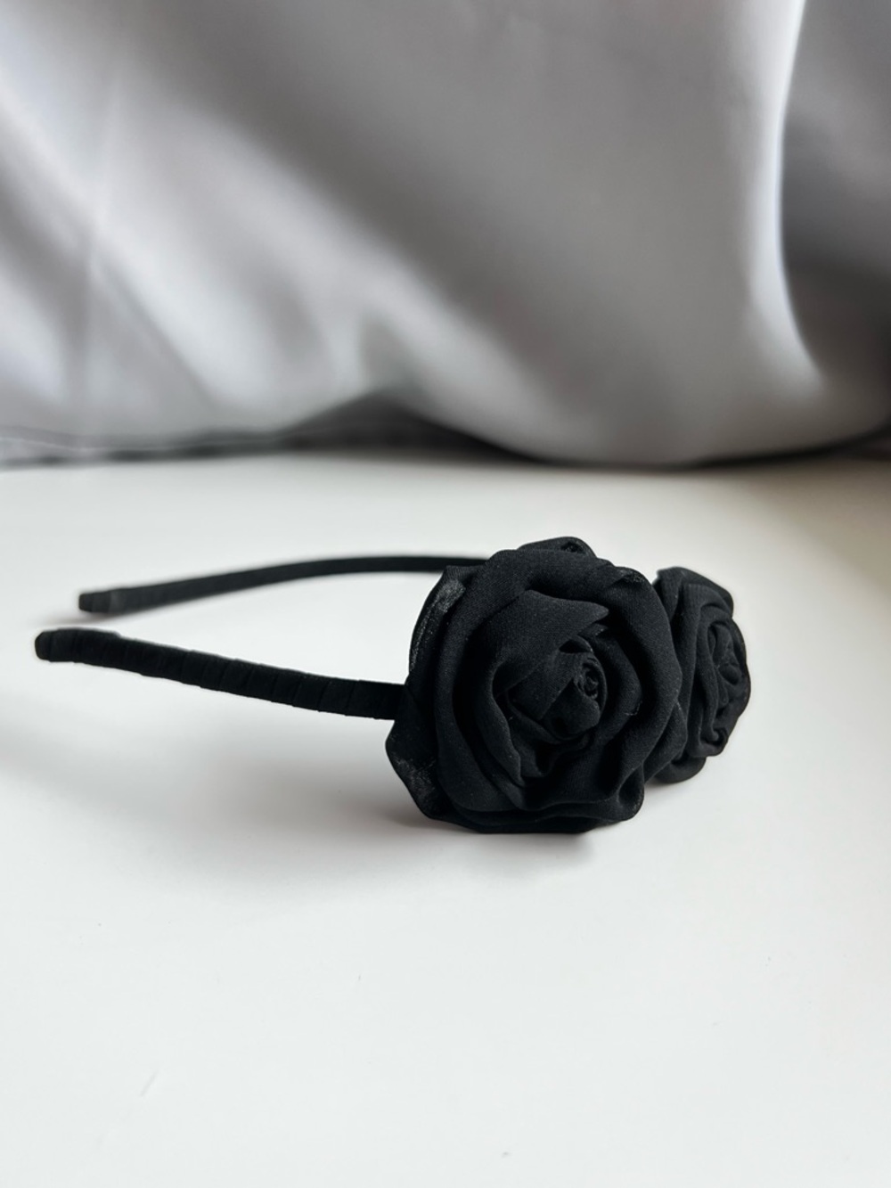 Black Rose Headband